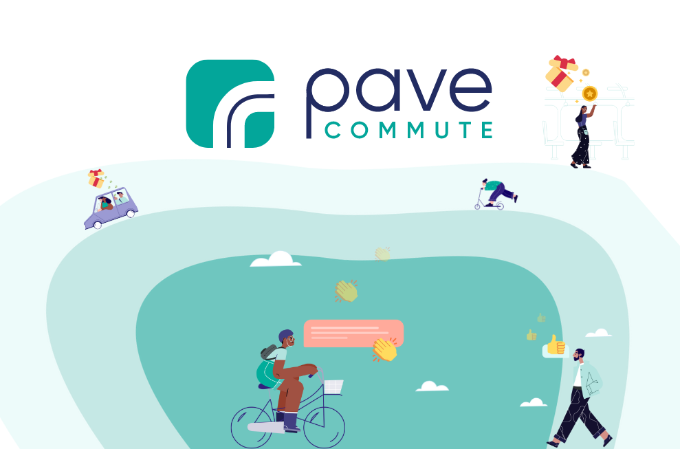 Commuter Recoginition App by Pave Commute - Die App zur Wertschätzung nachhaltiger Mobilität von Pave Commute